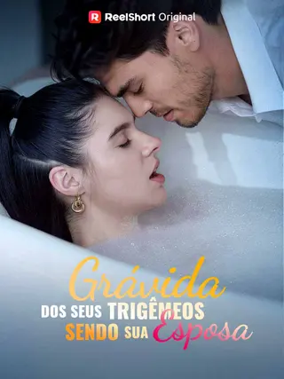 Grávida dos seus trigêmeos, sendo sua esposa