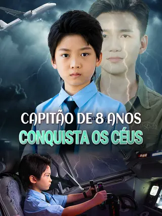 Capitão de 8 Anos Conquista os Céus
