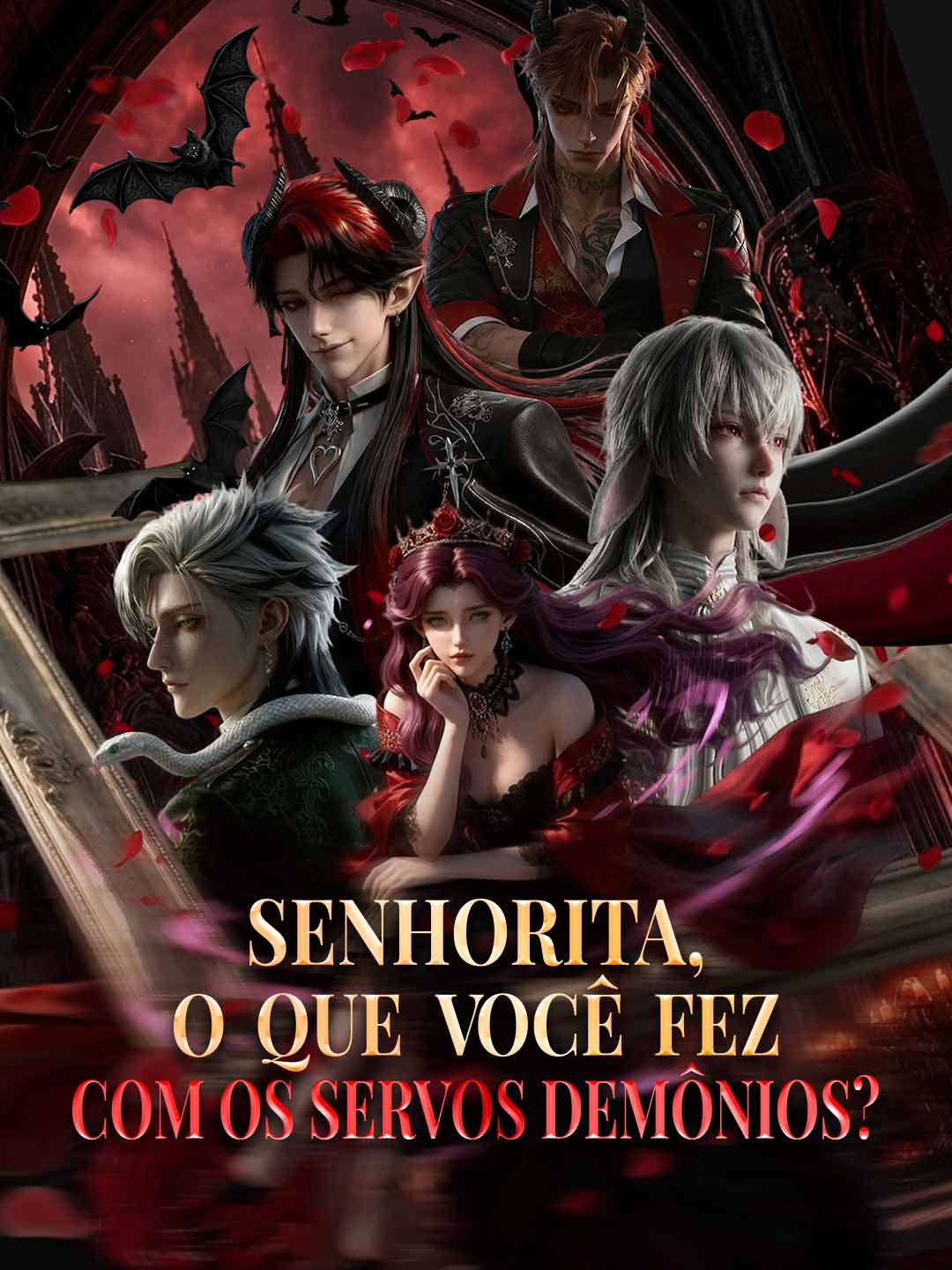 Senhorita, o que você fez com os Servos Demônios